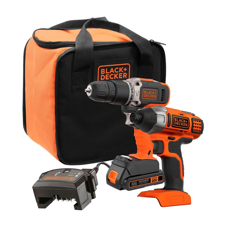 Kit taladro percutor 20V + Atornillador 20V