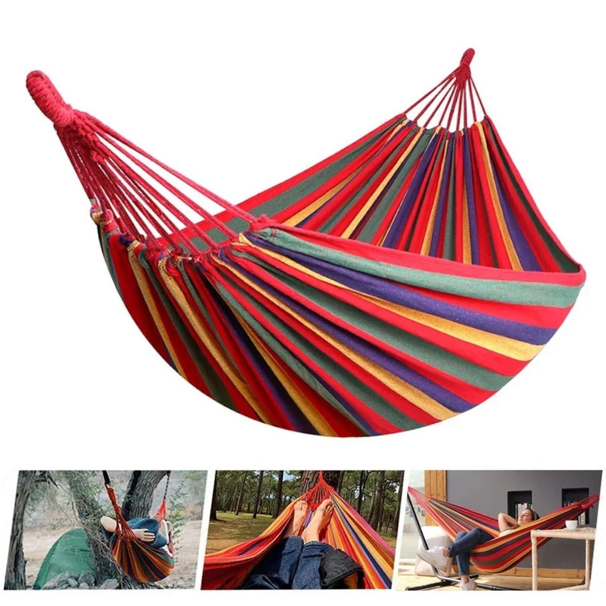 GENERICO - Hamaca para Jardin exterior 200x140 cm