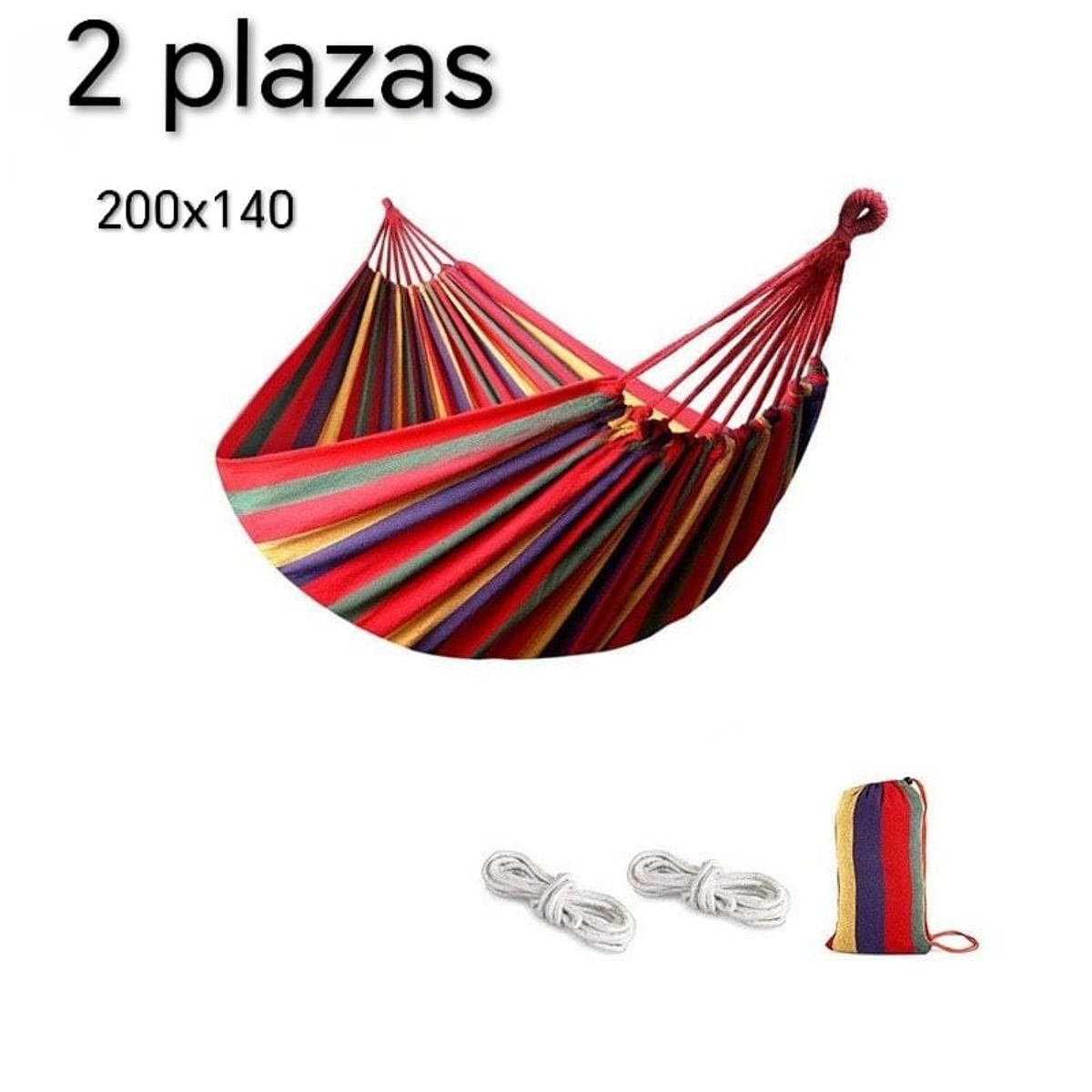 GENERICO - Hamaca para Jardin exterior 200x140 cm