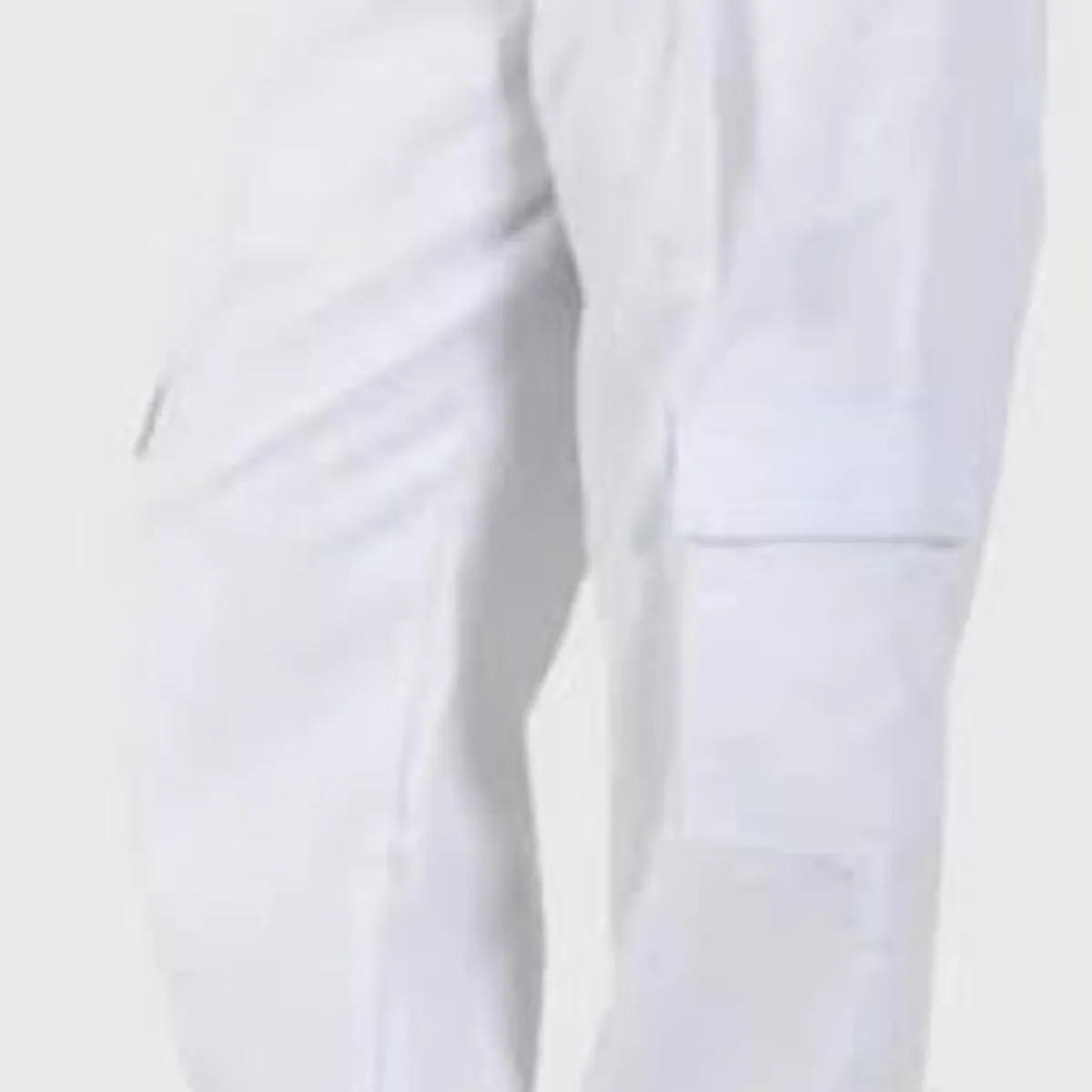 SAFE - Pantalon Cargo Poplin Blanco