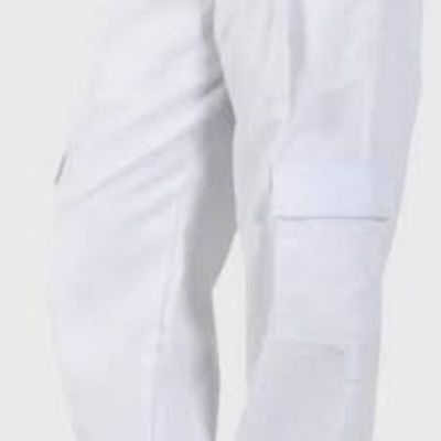 Imagen 2 del producto Pantalon Cargo Poplin Blanco