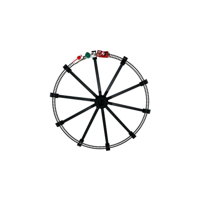 GENERICO - Set De Tren De Navidad Para Árbol Y Piso 31 Piezas