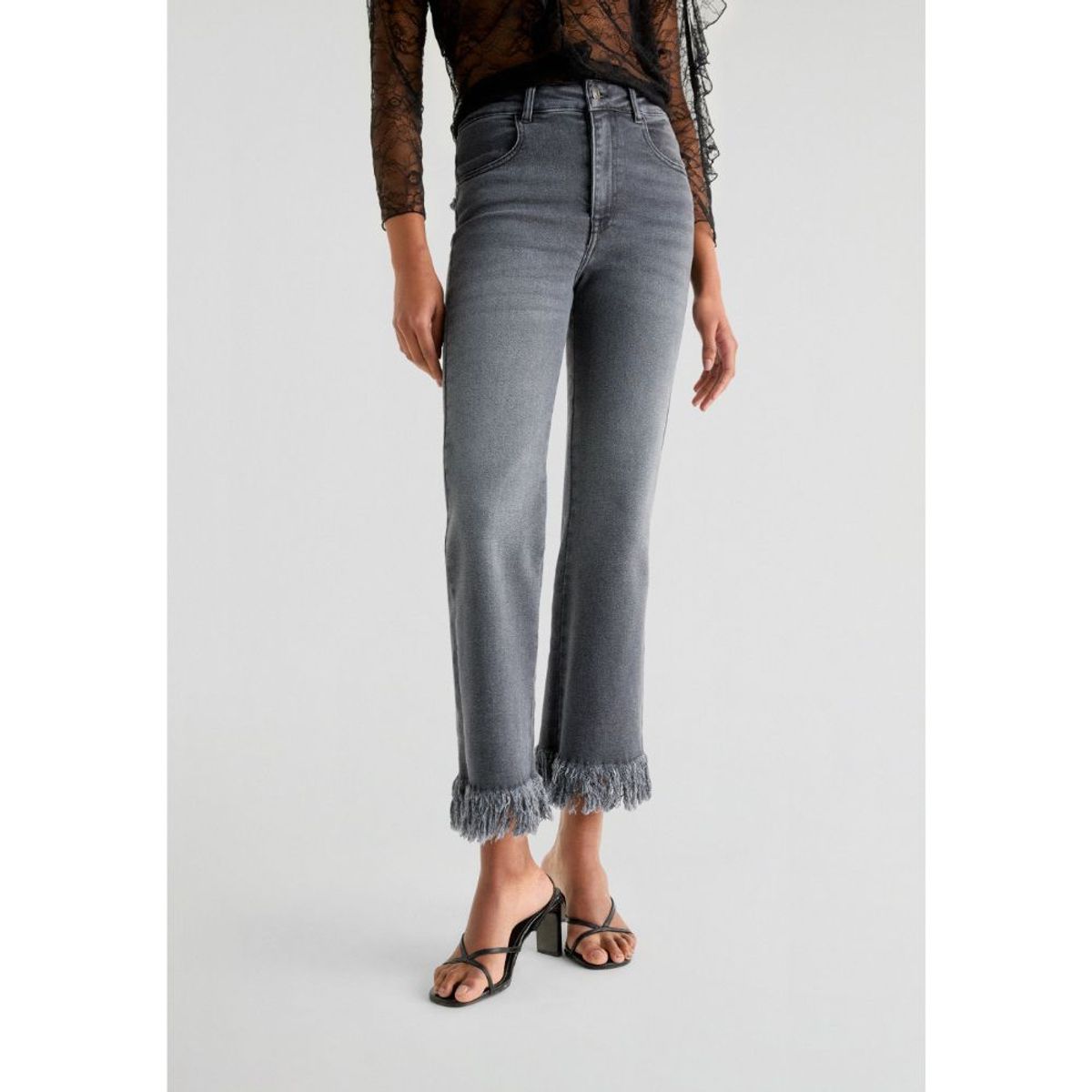 SCALPERS - JEANS BAJO DESFLECADO