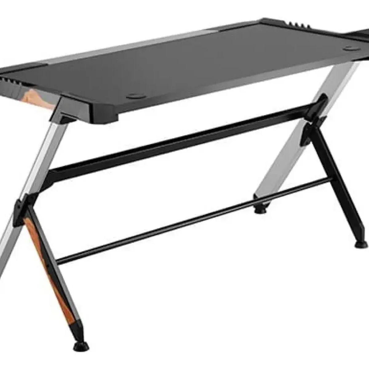 MACROTEL - ESCRITORIO GAMER MACROTEL ALUMINIO RGB DELUXE