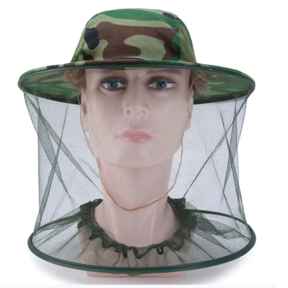 GENERICO - Sombrero Malla Protector Insectos Mosquito Abejas Apicultur