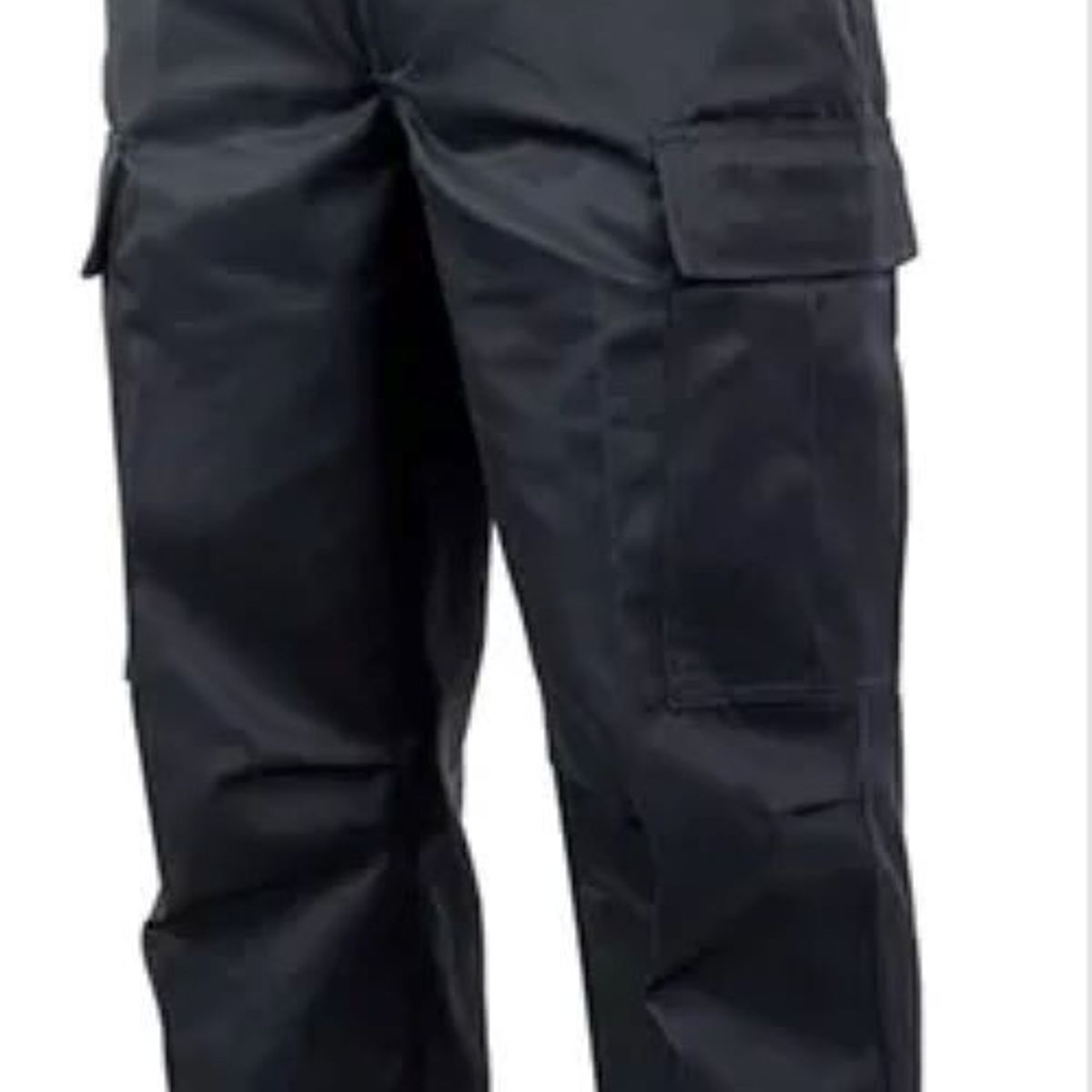 SAFE - Pantalon Cargo Gabardina Negro