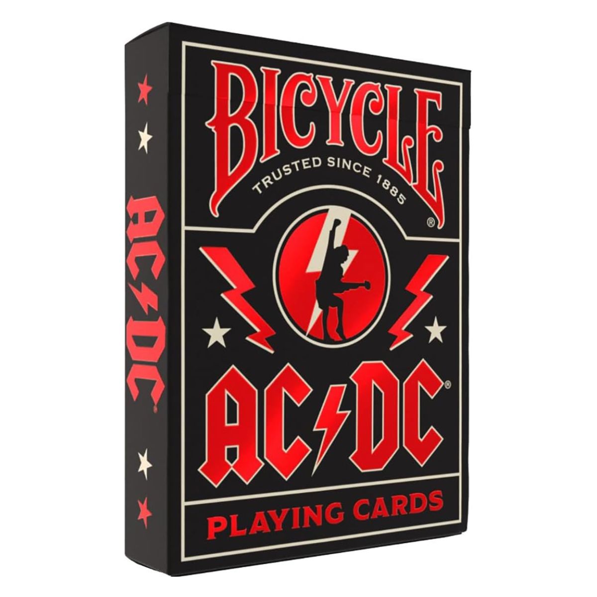 BICYCLE LINE - Baraja Bicycle ACDC Música Rock Magia Cartas Cardistry