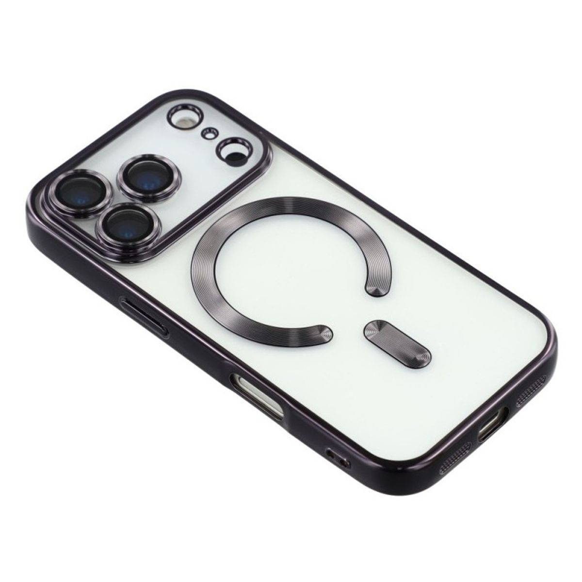 GENERICO - Carcasa Para iPhone 17 Pro Magnética Negro