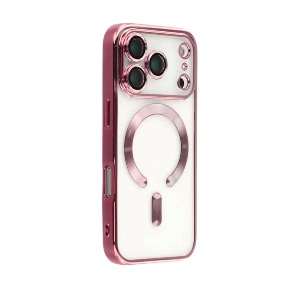 GENERICO - Carcasa Para iPhone 17 Pro Magnética Rosado