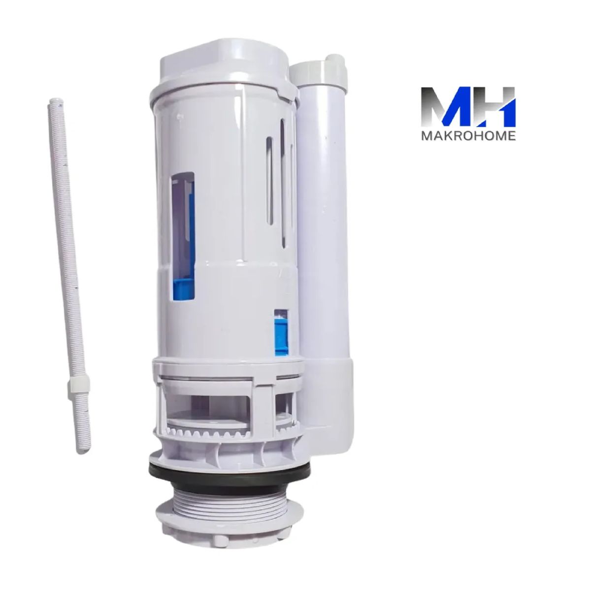 GENERICO - Kit Valvula Descarga Estanque Wc 1 Etapa Con Boton Universal