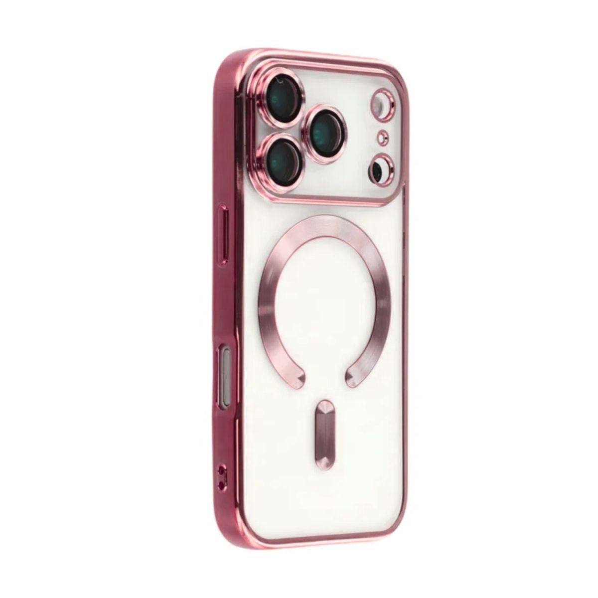 GENERICO - Carcasa Para iPhone 17 Pro Max Magnética Rosado