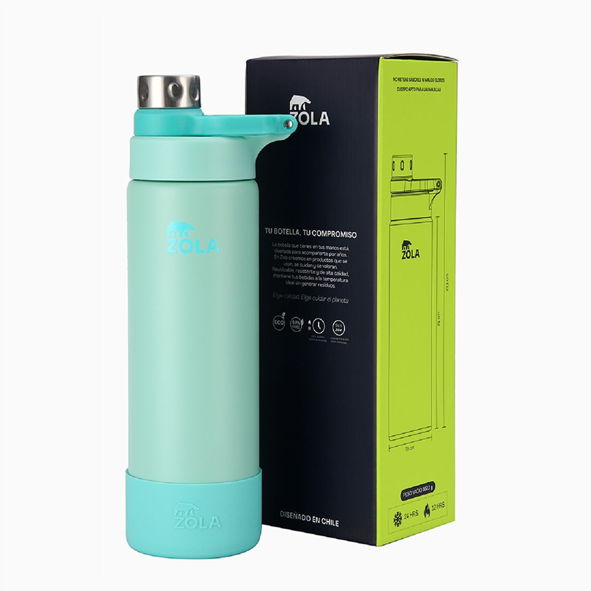 ZOLA OUTDOORS - Botella Térmica 720 ML CLASICA ZOLA OUTDOORS CALYPSO