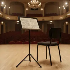 GENERICO - Atril De Partitura Grande Con Altura Regulable