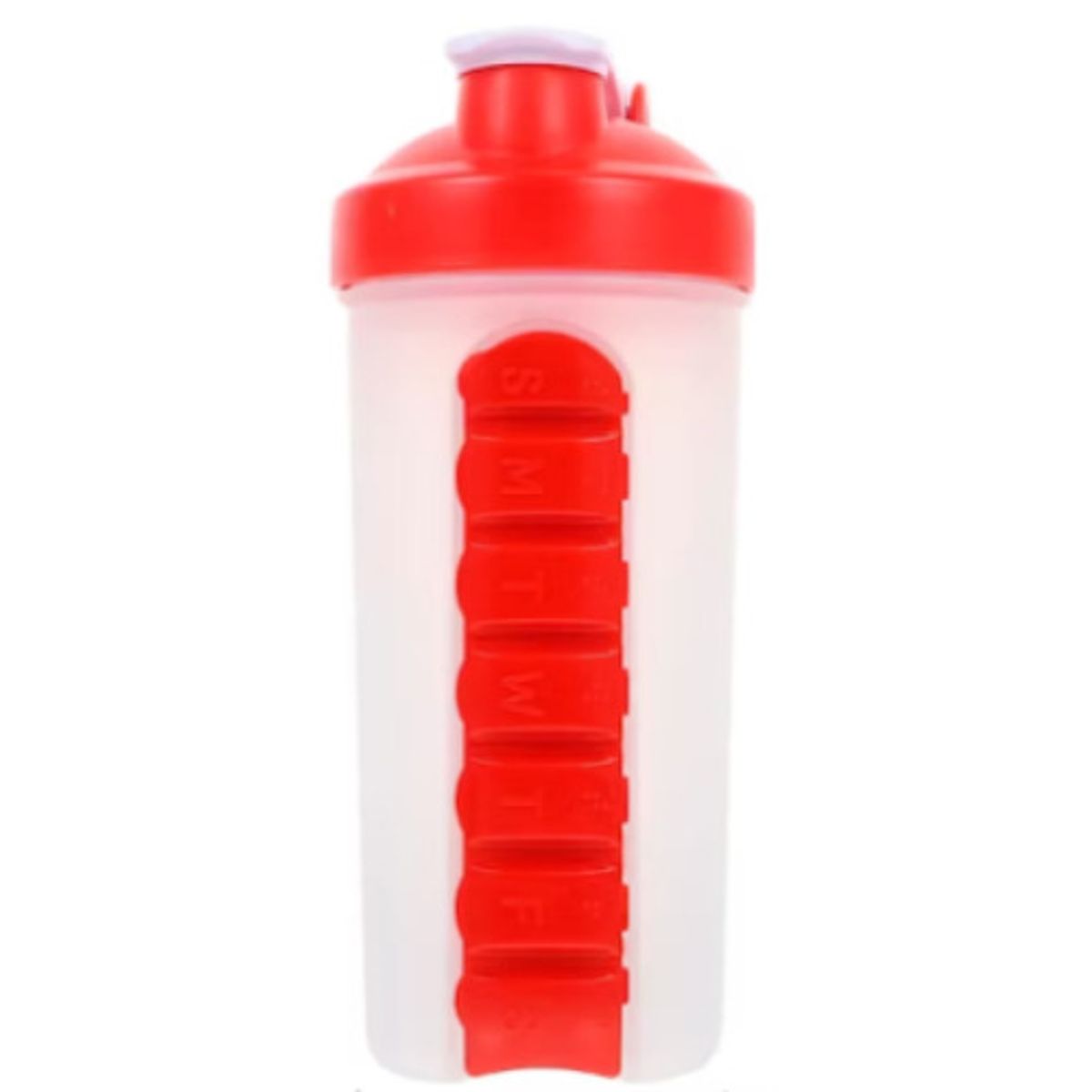 GENERICO - BOTELLA DE AGUA CON PASTILLERO 600 ML