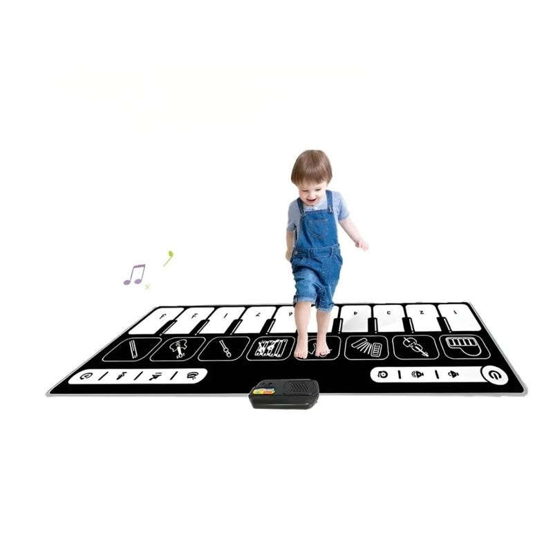 DEWINNER - Alfombrilla Piano Musical para Piso Estimulación Niños