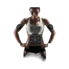 BIGBAMSPACE - Kit Electroestimulador Muscular Fitness 3 En 1 Smart Fitness