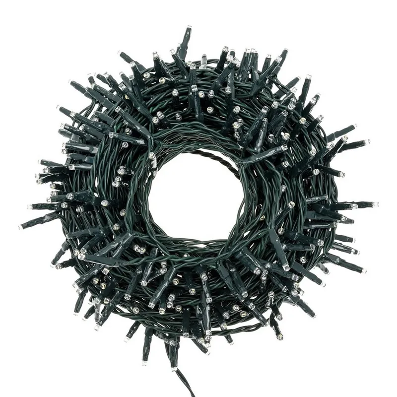 GENERICO - Guirnalda Led  Blanco Frio 1000 Led Para Arbol de Navidad