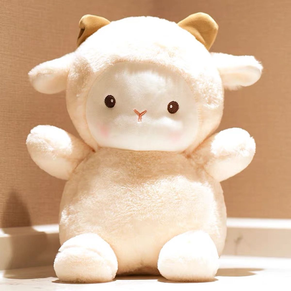 GENERICO - Peluche De Oveja 25cm Blanco