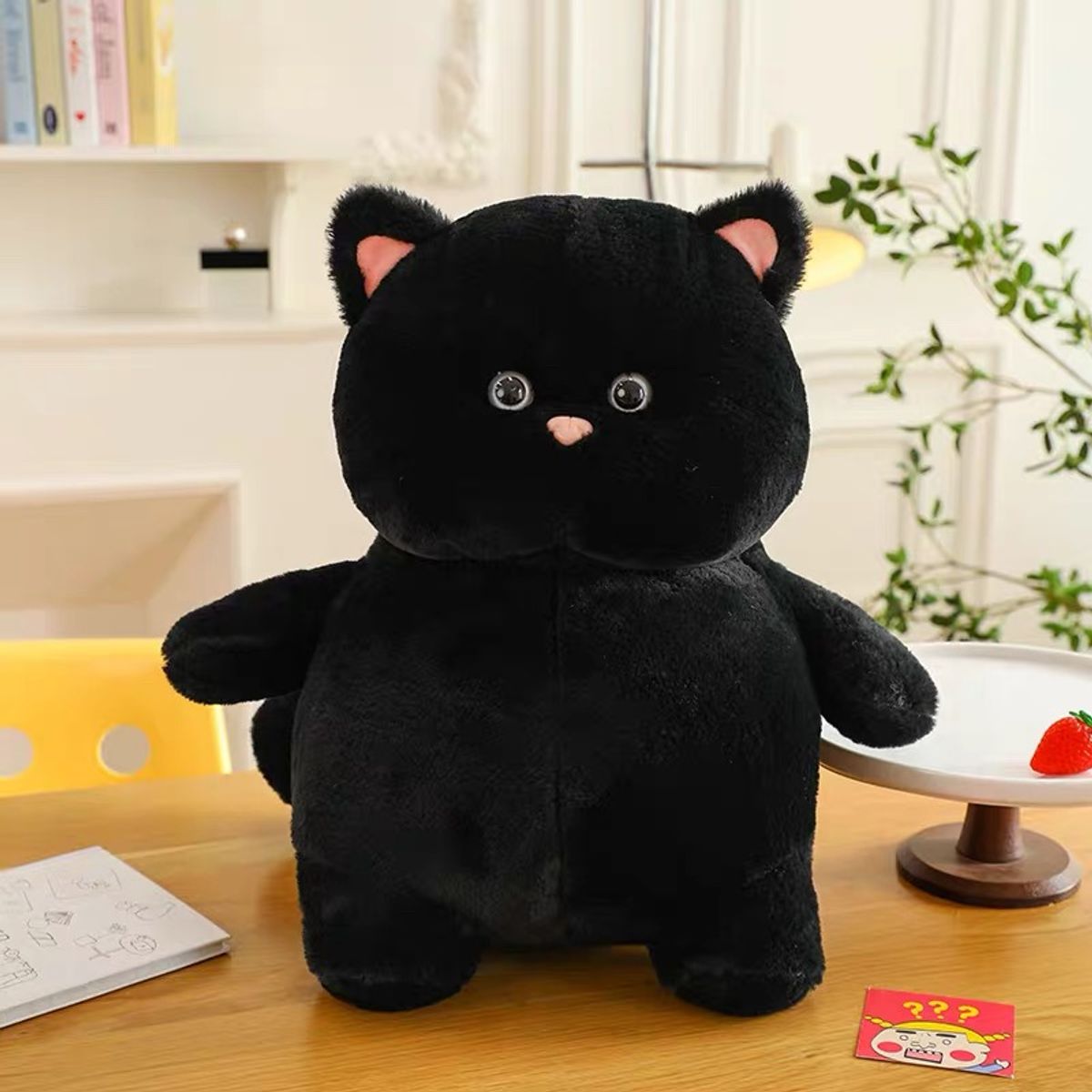 GENERICO - Peluche De Gato 40cm Negro