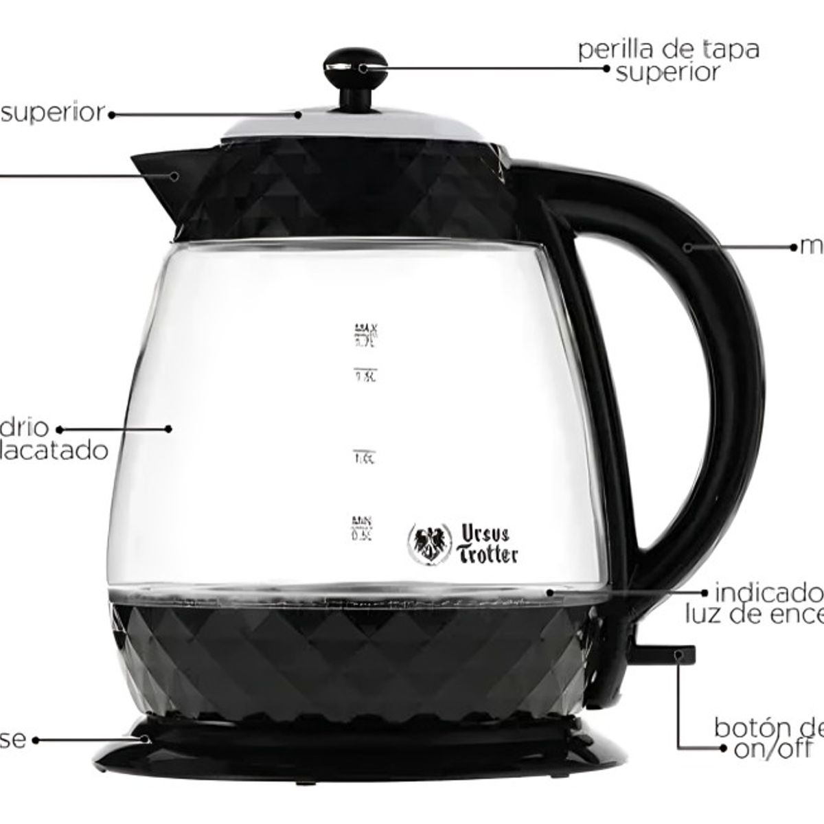 URSUS TROTTER - Hervidor Electrico Ut-Diamonds17 URSUS TROTTER