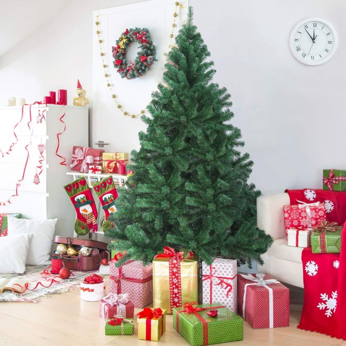 ARTIHOGAR - Árbol de Navidad  270 cm Modelo Bavaria Verde