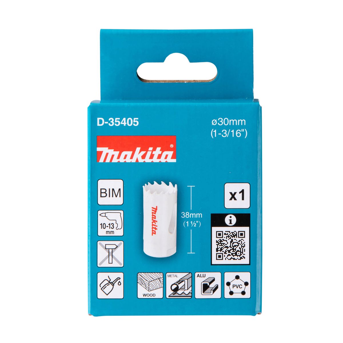 MAKITA - Sierra De Copa Bimetálica 30 Mm Makita D-35405