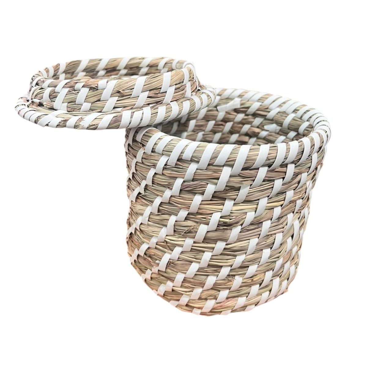 GENERICO - Servilletero Bambu Porta Pañuelo Madera Decorativo Tejido B