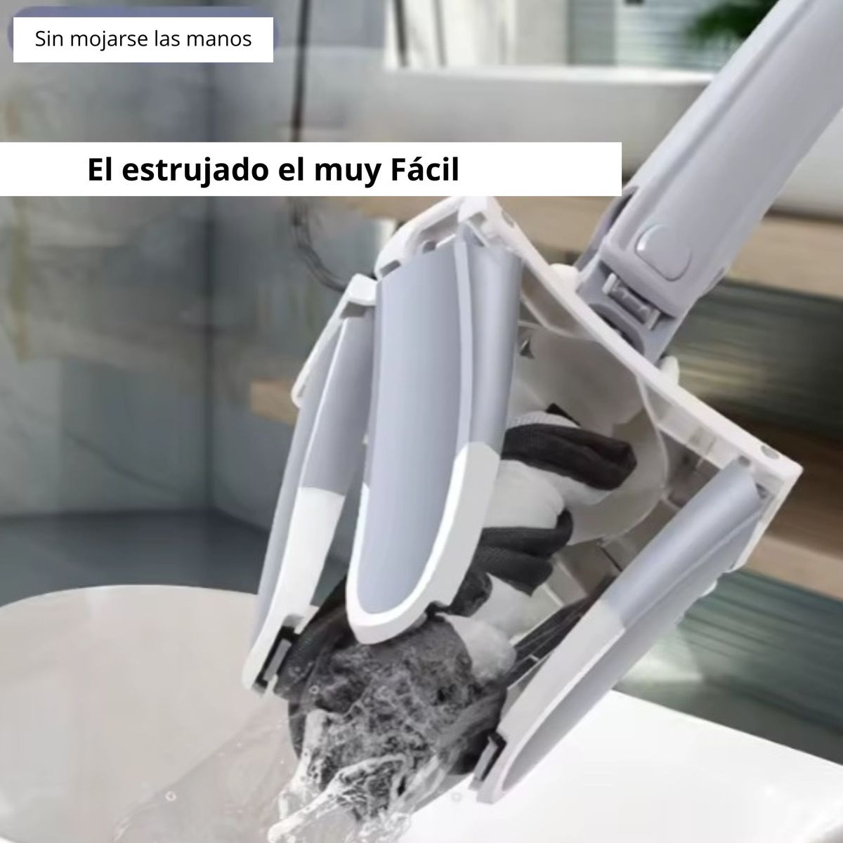 GENERICO - Trapero Autoescurridor Giratorio con Microfibra