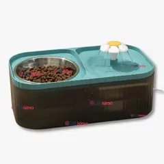 LINE - Fuente de Agua Bebedero 2 en 1 Eléctrico para Gatos 3 Litros