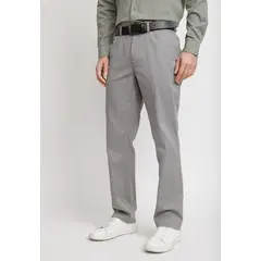TRIAL - Pantalón Texturado Hombre Algodón Vulcan Gris