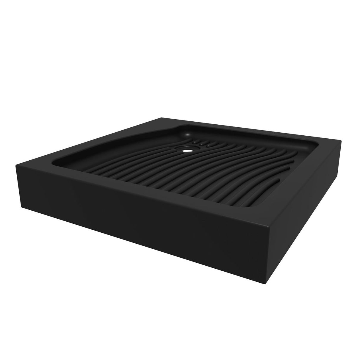 Receptáculo de Ducha 80x80cm Negro, marca DOER - Foto 2