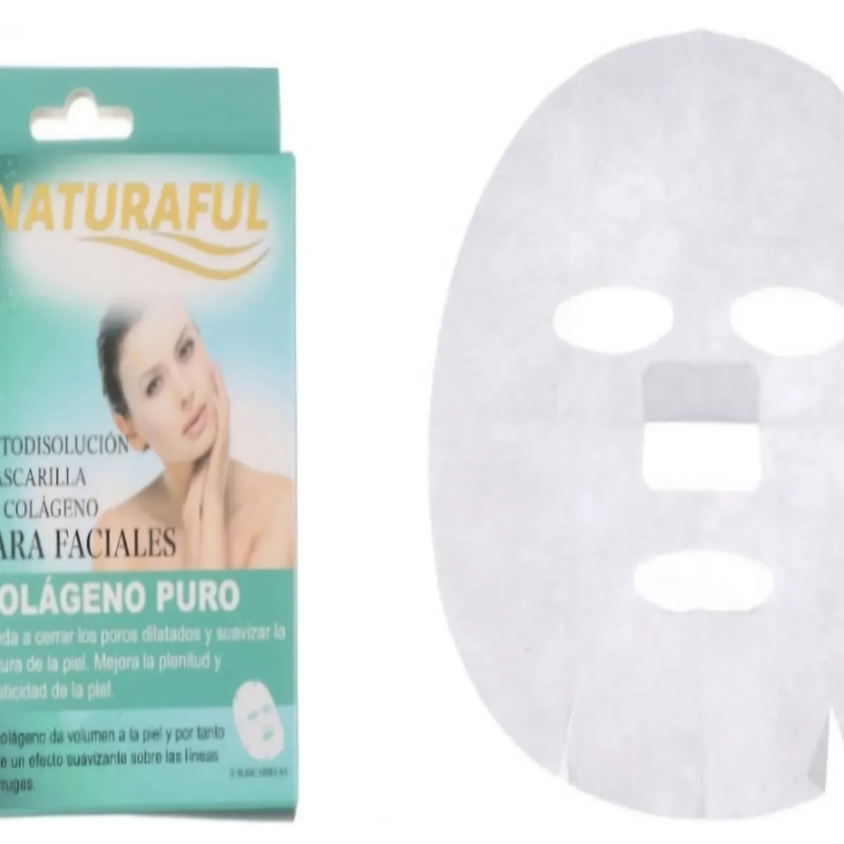 GENERICO - Parches Nanosolubles De Colageno  Rostro 5 Unidades