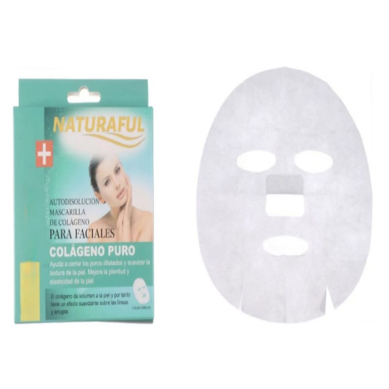 GENERICO - Parches Nanosolubles De Colageno  Rostro 5 Unidades