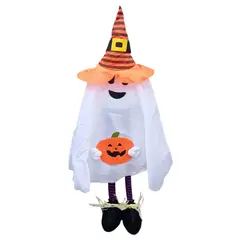 GENERICO - Patas Largas Decoracion Halloween 110 Cm Alto Fantasma Bco