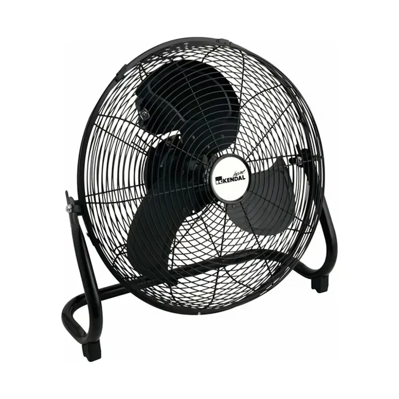 KENDAL - VENTILADOR INDUSTRIAL DE PISO FE-50 NEGRO