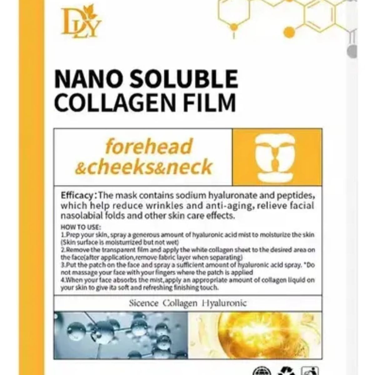 GENERICO - Parches Nanosolubles De Colageno + Spray Antiedad  Pack