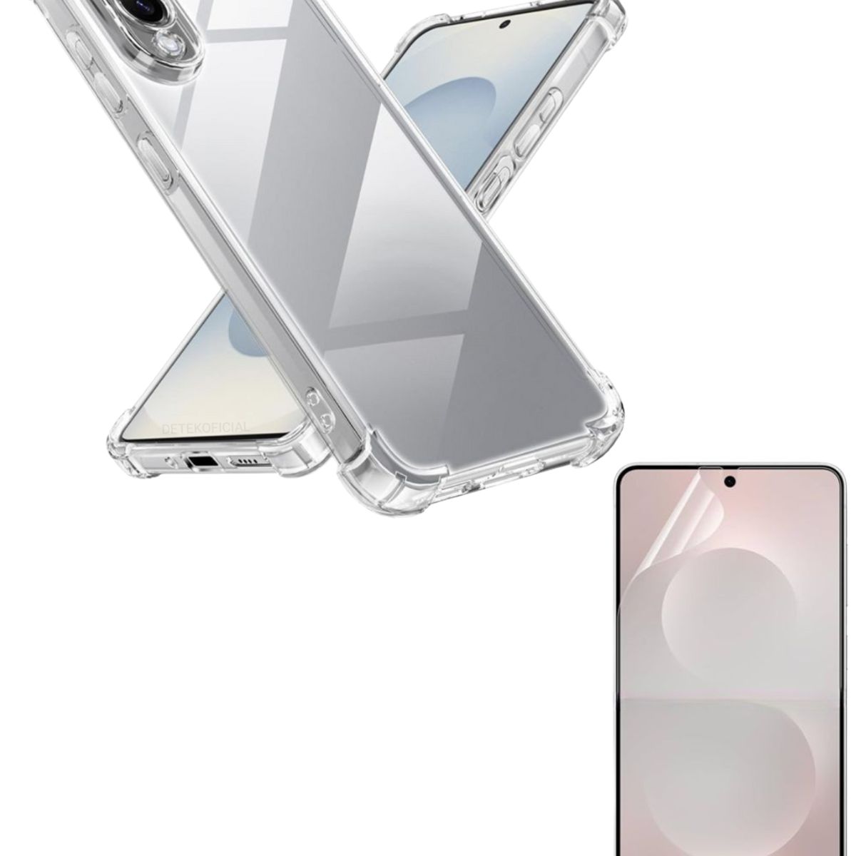 GENERICO - Carcasa Transparente Ref Para Samsung Galaxy S25 Edge + Hidrogel