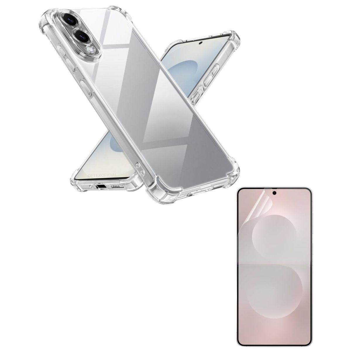 GENERICO - Carcasa Transparente Ref Para Samsung Galaxy S25 Edge + Hidrogel