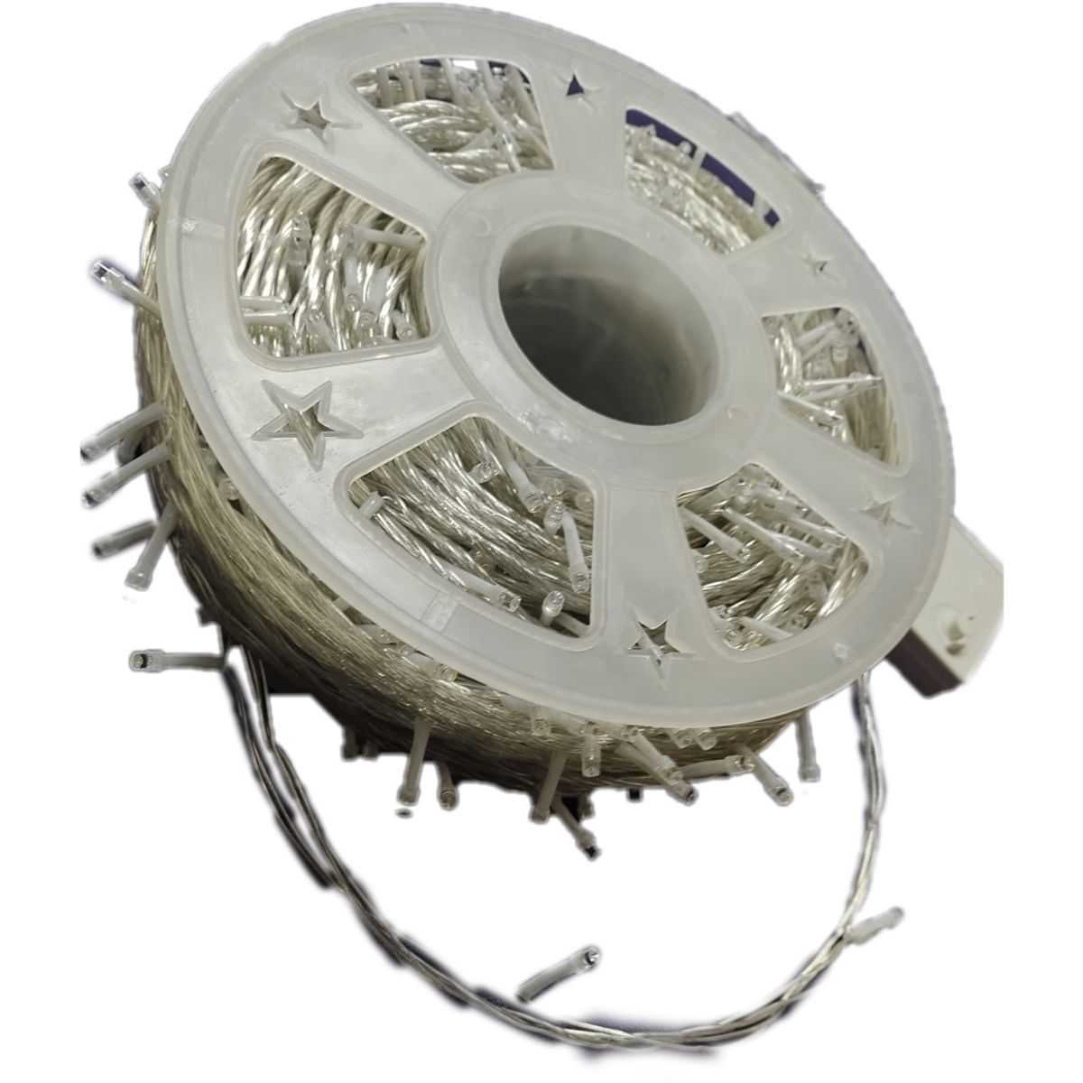 GENERICO - Rollo Luces Led 100 Metros Blanco Frio  Arbol Navidad Decoracion