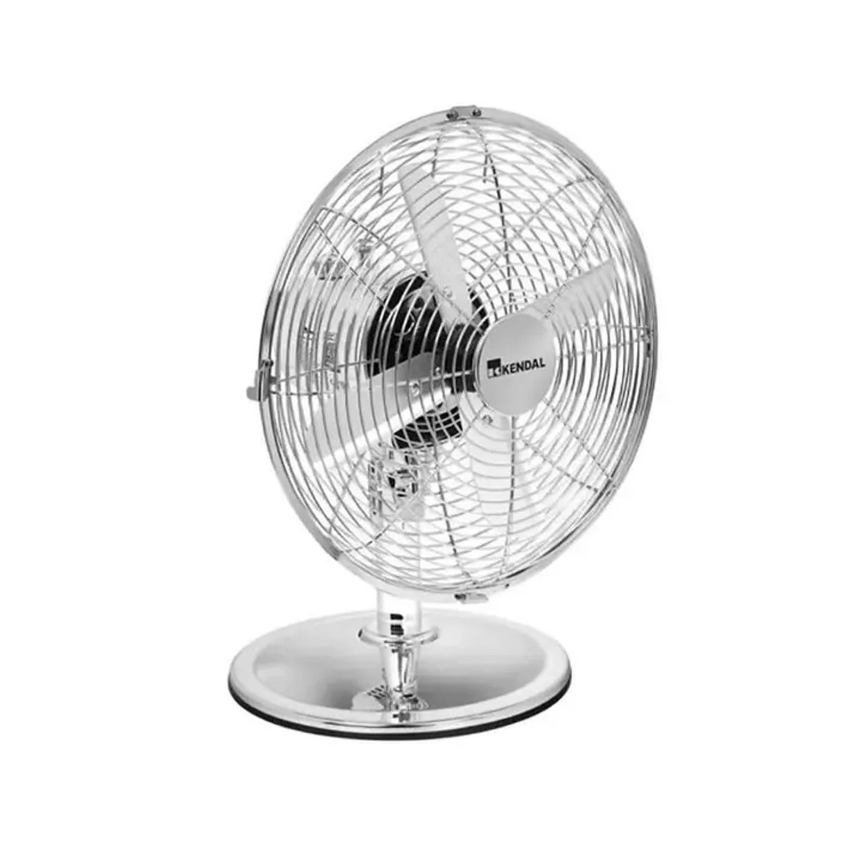 KENDAL - VENTILADOR DE SOBREMESA METALICO 12 PULGADAS