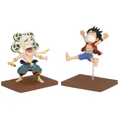 BANPRESTO - Figura One Piece WCF Log Stories Luffy & Enel