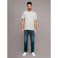 CALVIN KLEIN - Jeans Luster con efecto desteñido azul