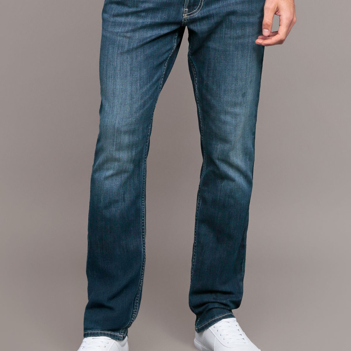 CALVIN KLEIN - Jeans Luster con efecto desteñido azul Calvin Klein