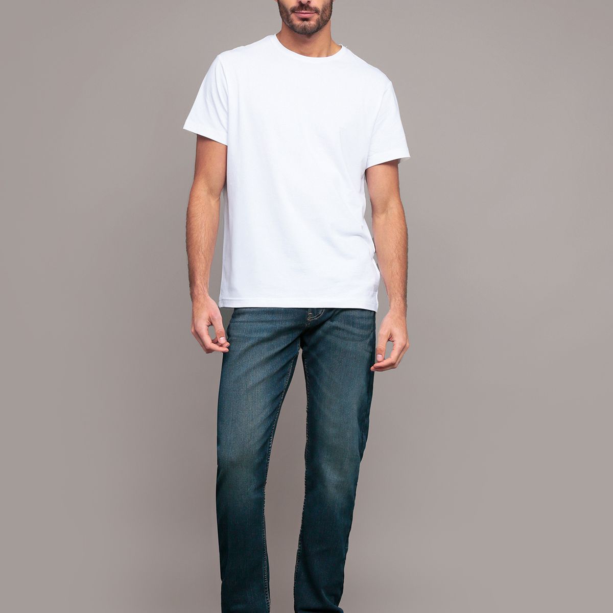 CALVIN KLEIN - Jeans recto avedon azul Calvin Klein