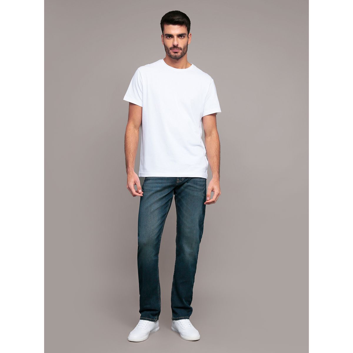 CALVIN KLEIN - Jeans recto avedon azul Calvin Klein