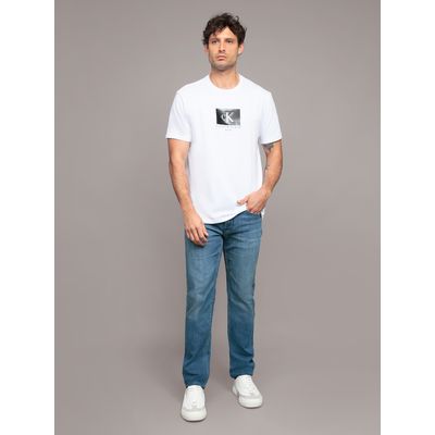 Imagen 2 del producto Polera con monograma en caja Blanco