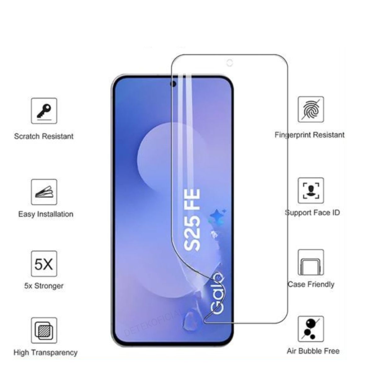 GENERICO - Lamina Protectora De Hidrogel Para Samsung Galaxy S25 FE