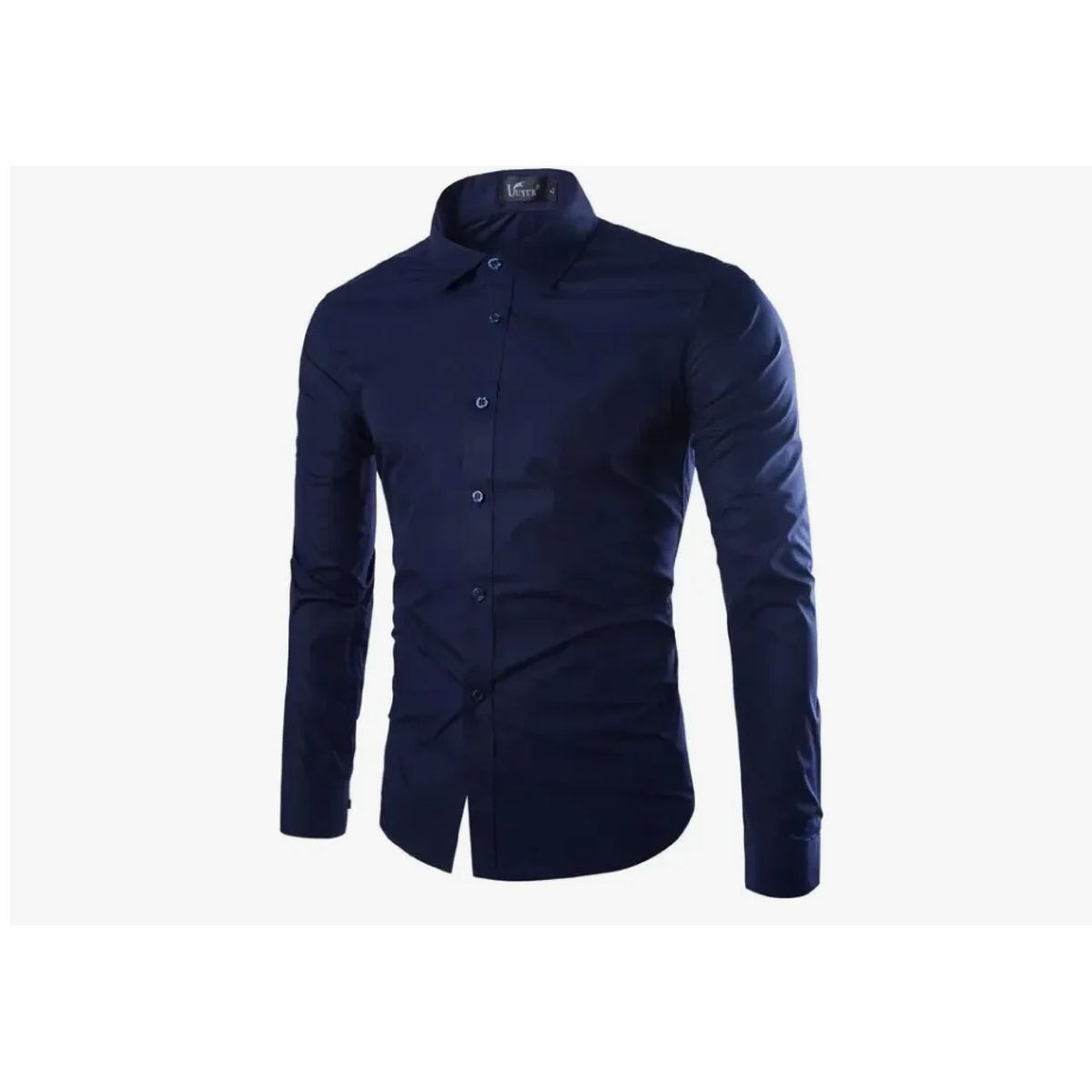 XPRESS RECHARGE - Camisa de vestir para hombre manga larga  Elegante y clásica