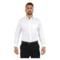 XPRESS RECHARGE - Camisa de vestir para hombre manga larga Elegante y clásica