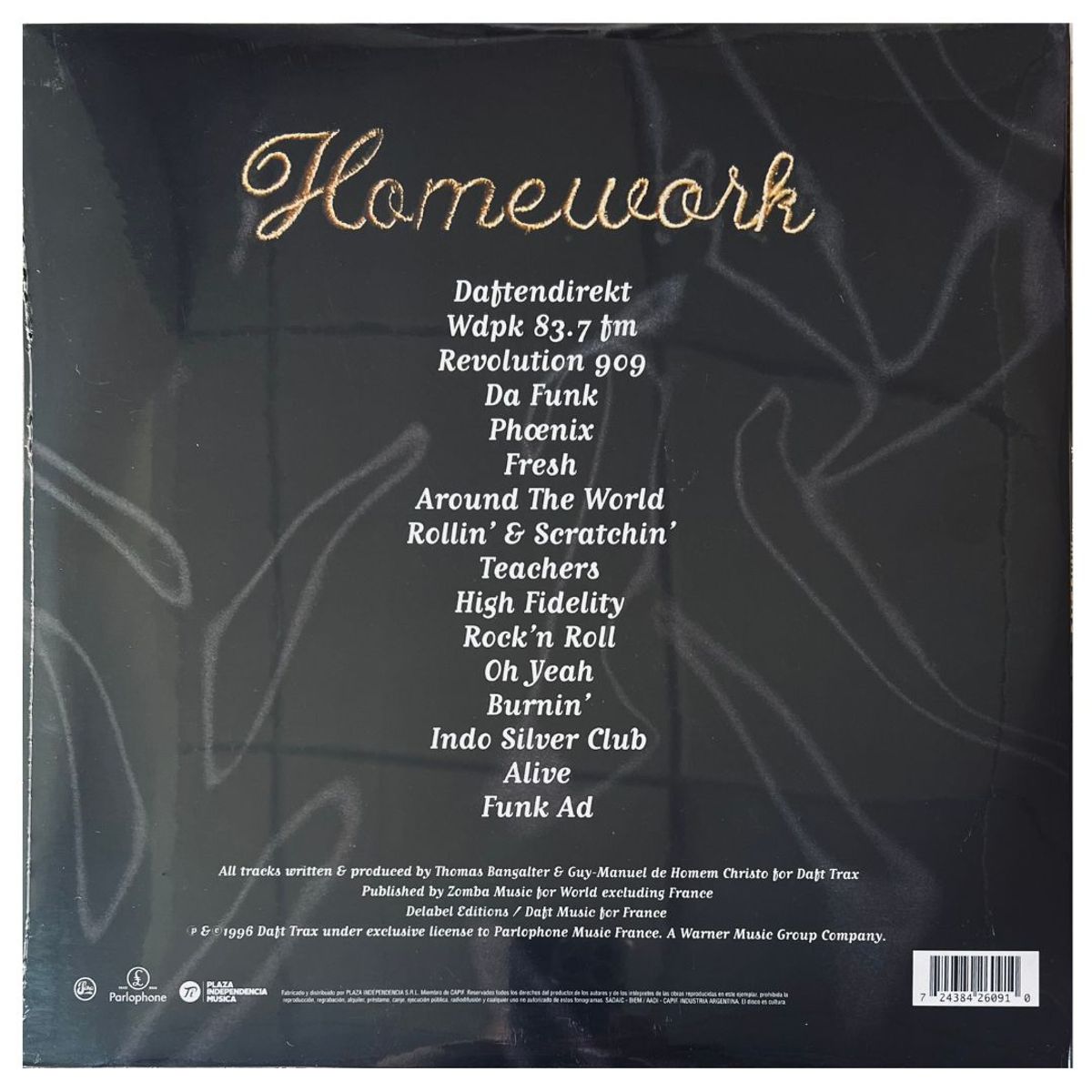 GENERICO - DAFT PUNK - HOMEWORK (2LP) / VINILO